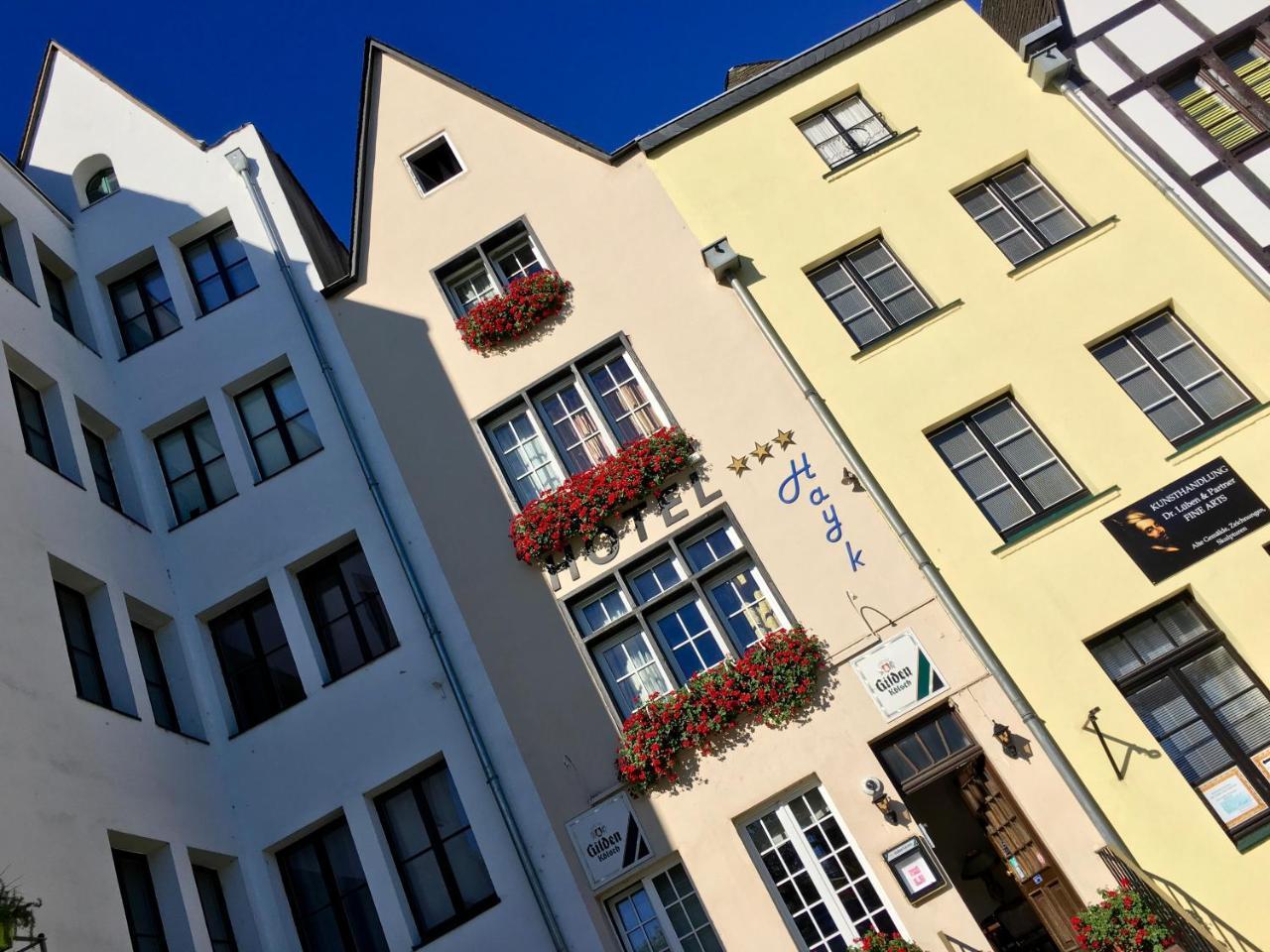 Altstadthotel Hayk Am Rhein Köln Exterior foto